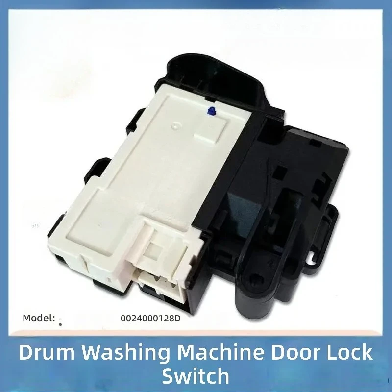 for Haier Sanyo Drum Washing Machine Door Switch 0024000128D/A Electromagnetic Door Lock ZV-447