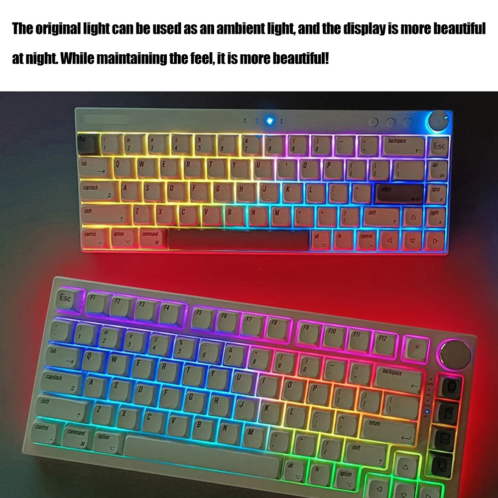 XDA PBT Keycaps English Dye Sub 127 Keys/Set For Cherry MX Keycap For DIY Custom Mechanical Keyboard