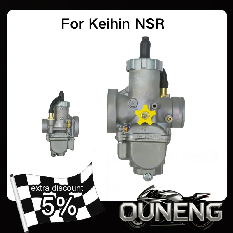 

PE28 28mm For Keihin NSR PRO NSR150 Scooter ATV Dirt Bike 100CC-250CC Motorcycle Carburetor