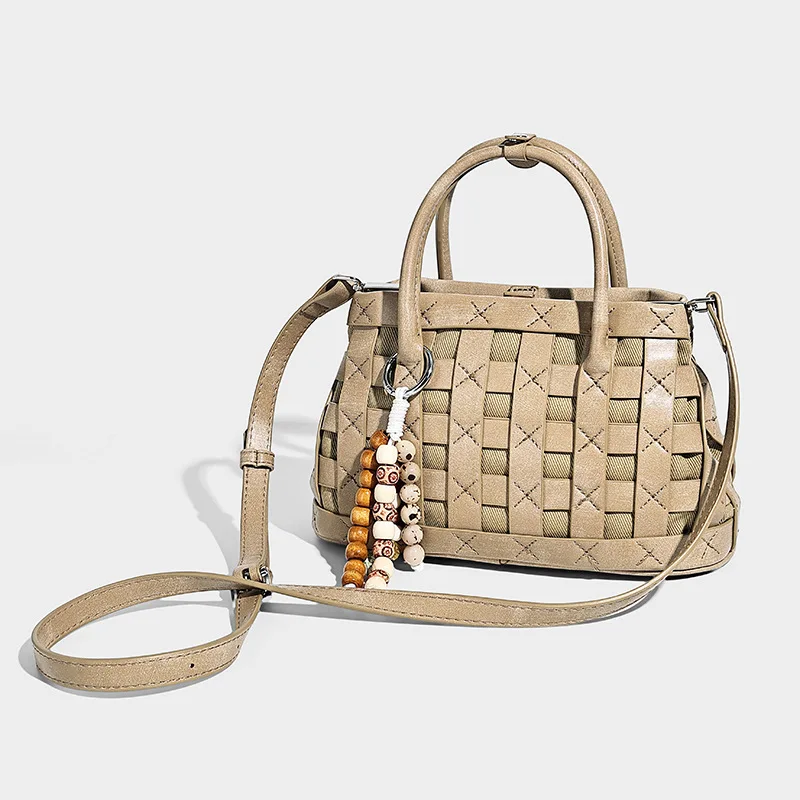 Unique Letter Logo Diaper Bag For Women Luxury Leather Tote Simple Casual Fashion Crossbody Bag Designer Vintage Messenger
