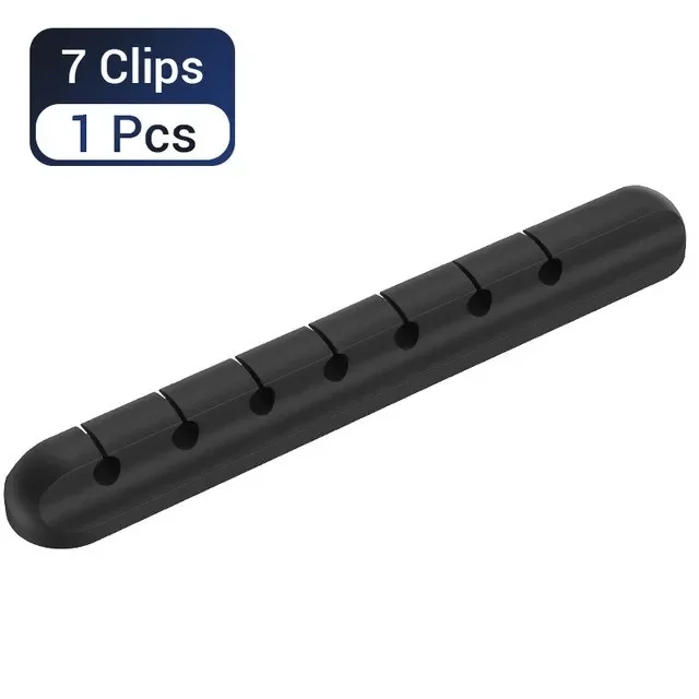 Kabelhalter-Clips, Kabelmanagement, Kabel-Organizer, Clips aus Silikon für USB-Ladekabel, Maus, Kabel, Draht, PC, Büro, Zuhause, Auto