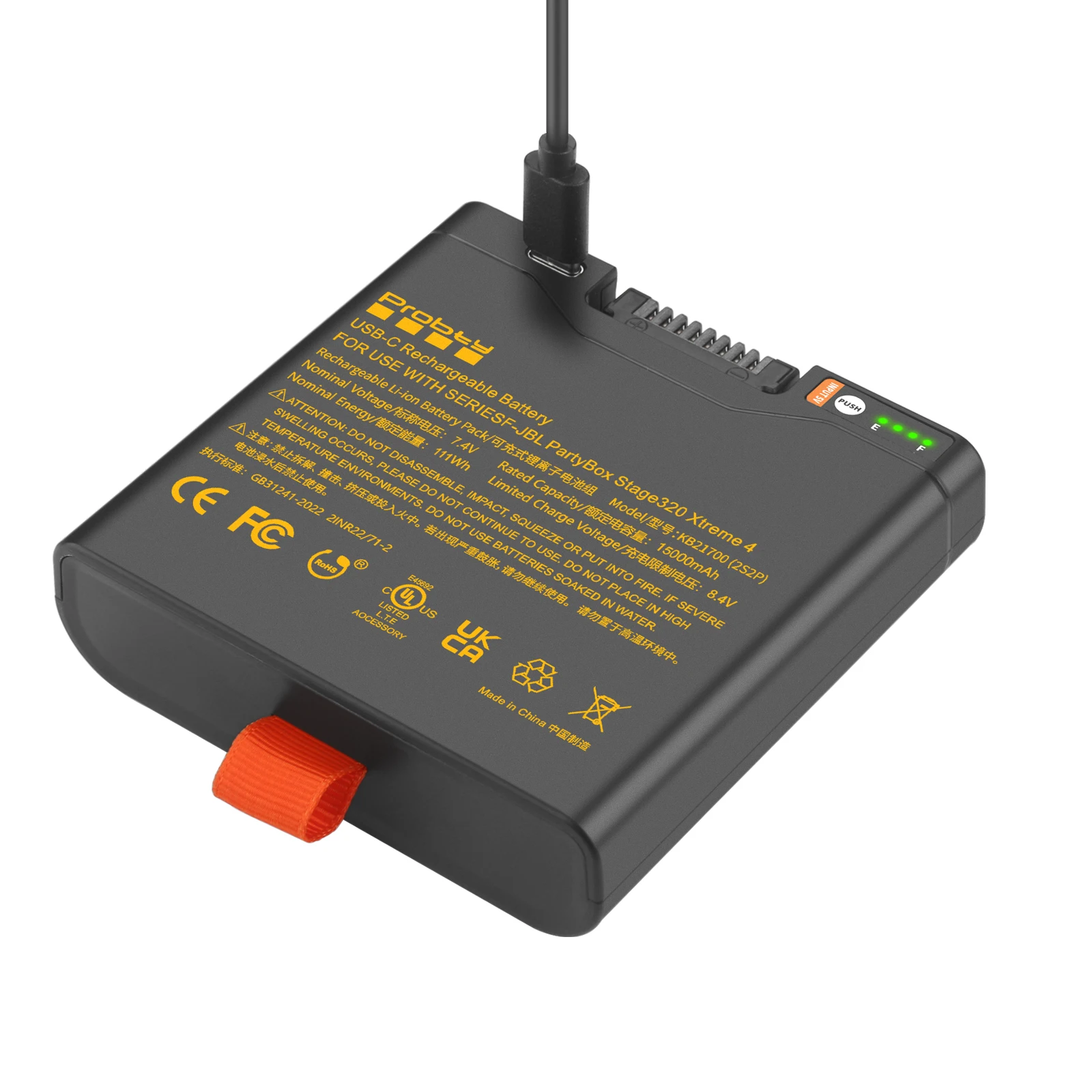 For JBL Xtreme 5 JBL Battery 400 JBL Partybox Stage 320 and for JBL Xtreme 4 Bluetooth Speaker 15000mAh Rechargeable Battery