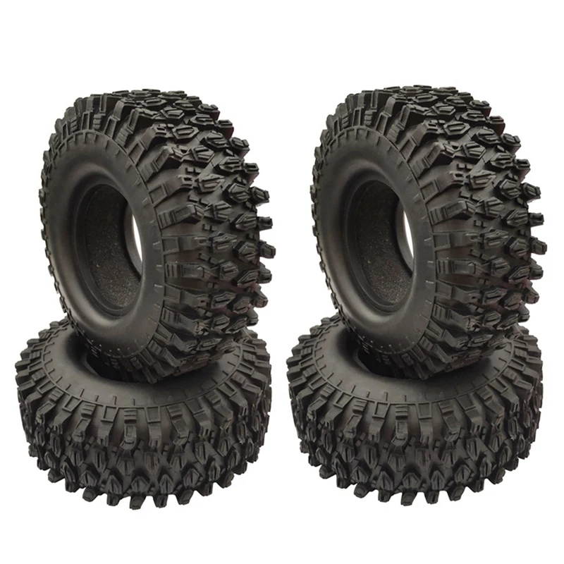 20PCS 1.9 Inch Rubber Tyre 1.9 Wheel Tires 108X40MM For 1/10 RC Crawler Traxxas TRX4 Axial SCX10 90046 AXI03007