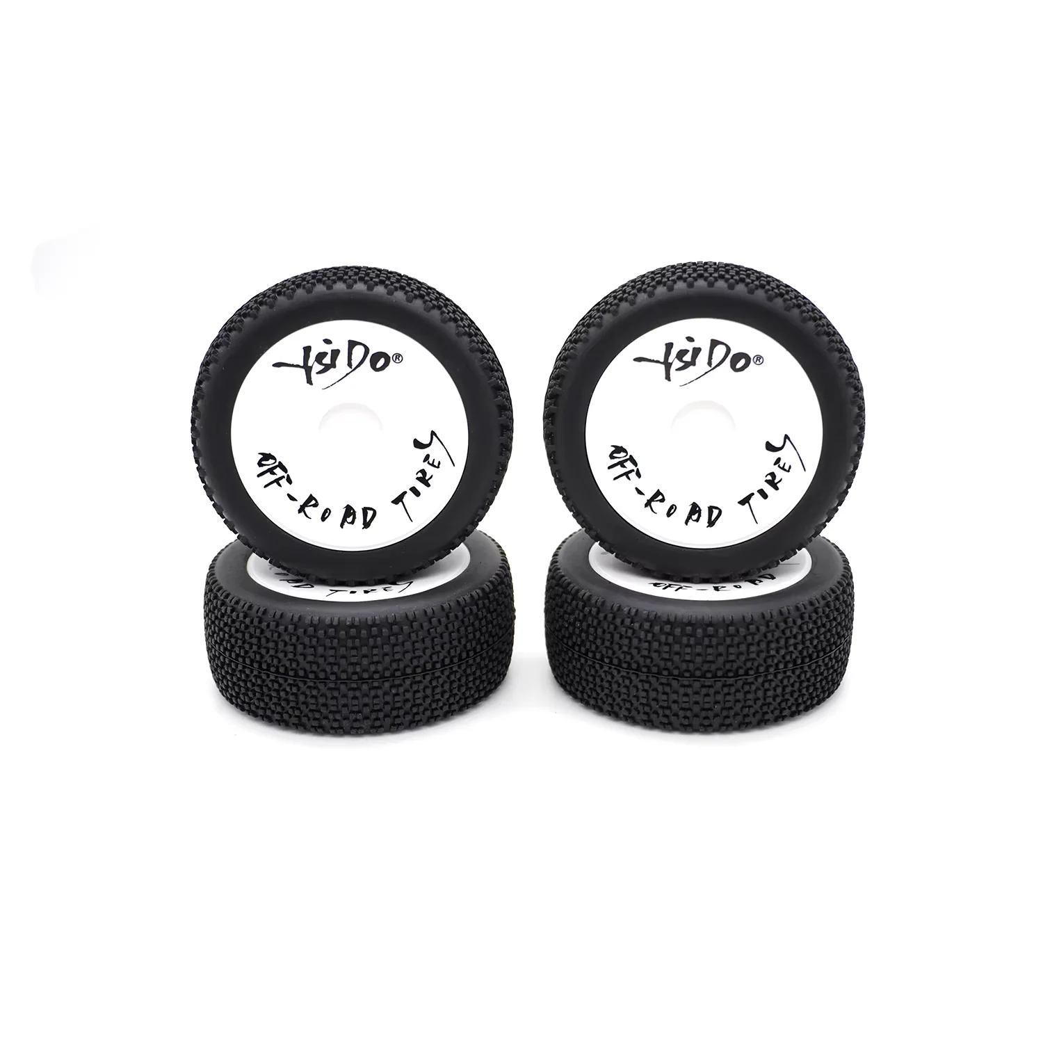 4PCS YSIDO 1/12 1/14 RC Off-Road Car Front Rear Rubber Tires Wheel for ZD Racing BX12 Wltoys 144001 144010 124016 124017 124008 view 6