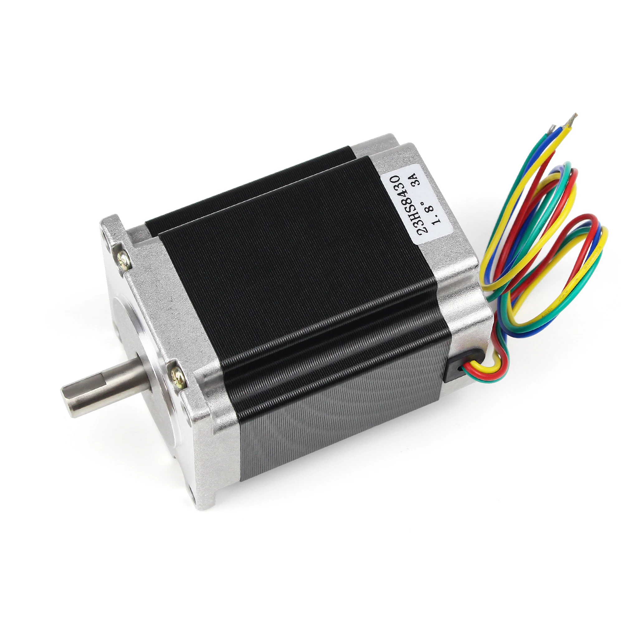 【EU】3/4pcs 23HS8430 8mm Single Shaft Nema23 57 Stepper Motor 76mm 3A 270Oz-in 1.8° Hybrid For CNC Router Milling Machine