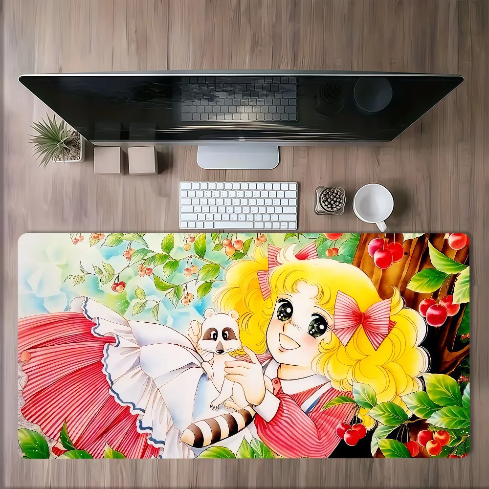 Anime C-Candy Candy Mouse Pad Large Non-slip Lockedge Desktop Computer Desk Mat Keyboard Writing MousePad Office Gamer Student