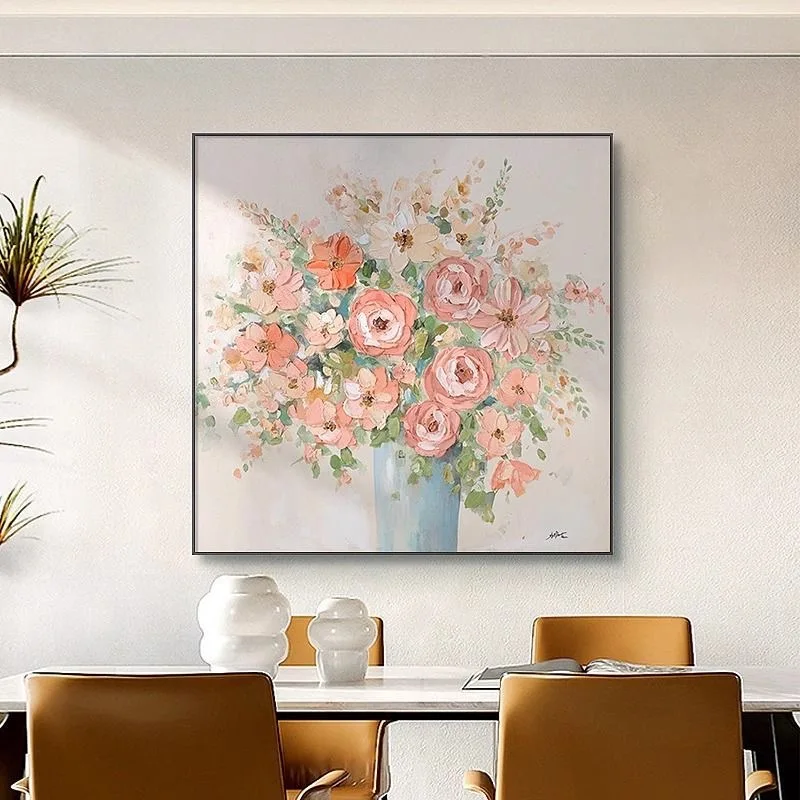 

A-0310 Spring Garden Flower Canvas Art
