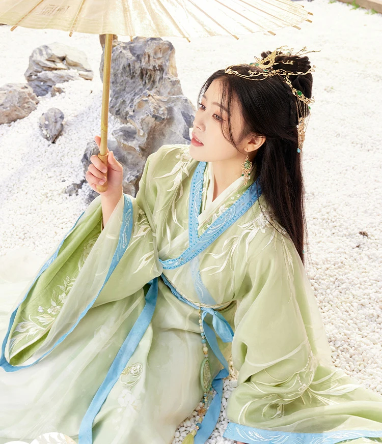 

Hot TV Drama Till The End Of The Moon Ye Xiwu Li Susu Hanfu Dress Changyue Jinming Cosplay Dress Li Susu Ru Dress