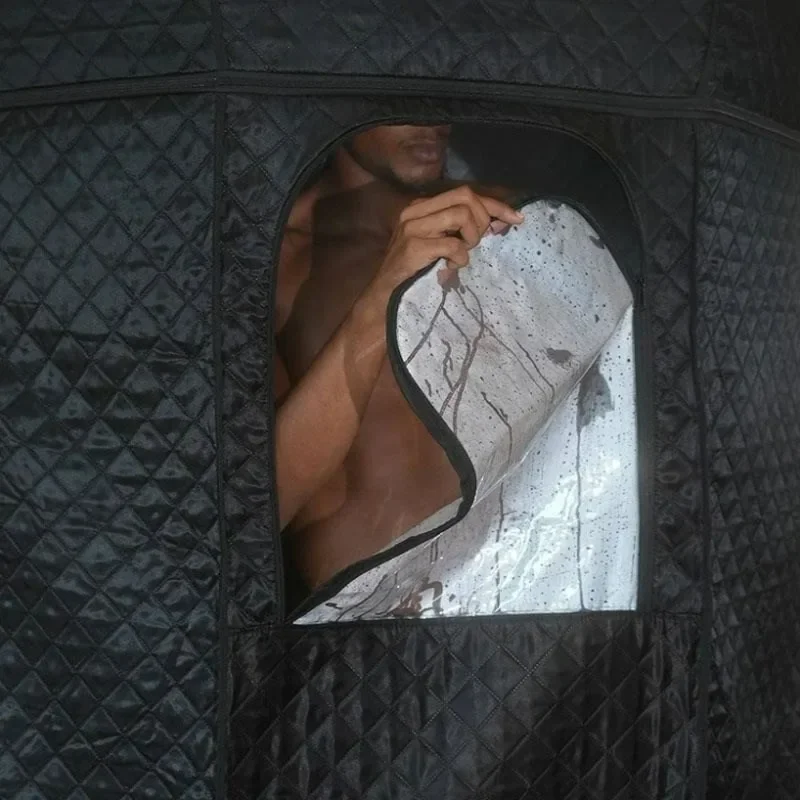 Portable Steam Sauna Tent Home Spa Kit, Whole Body Large Space, 3L Steamer RoomGoods in stock