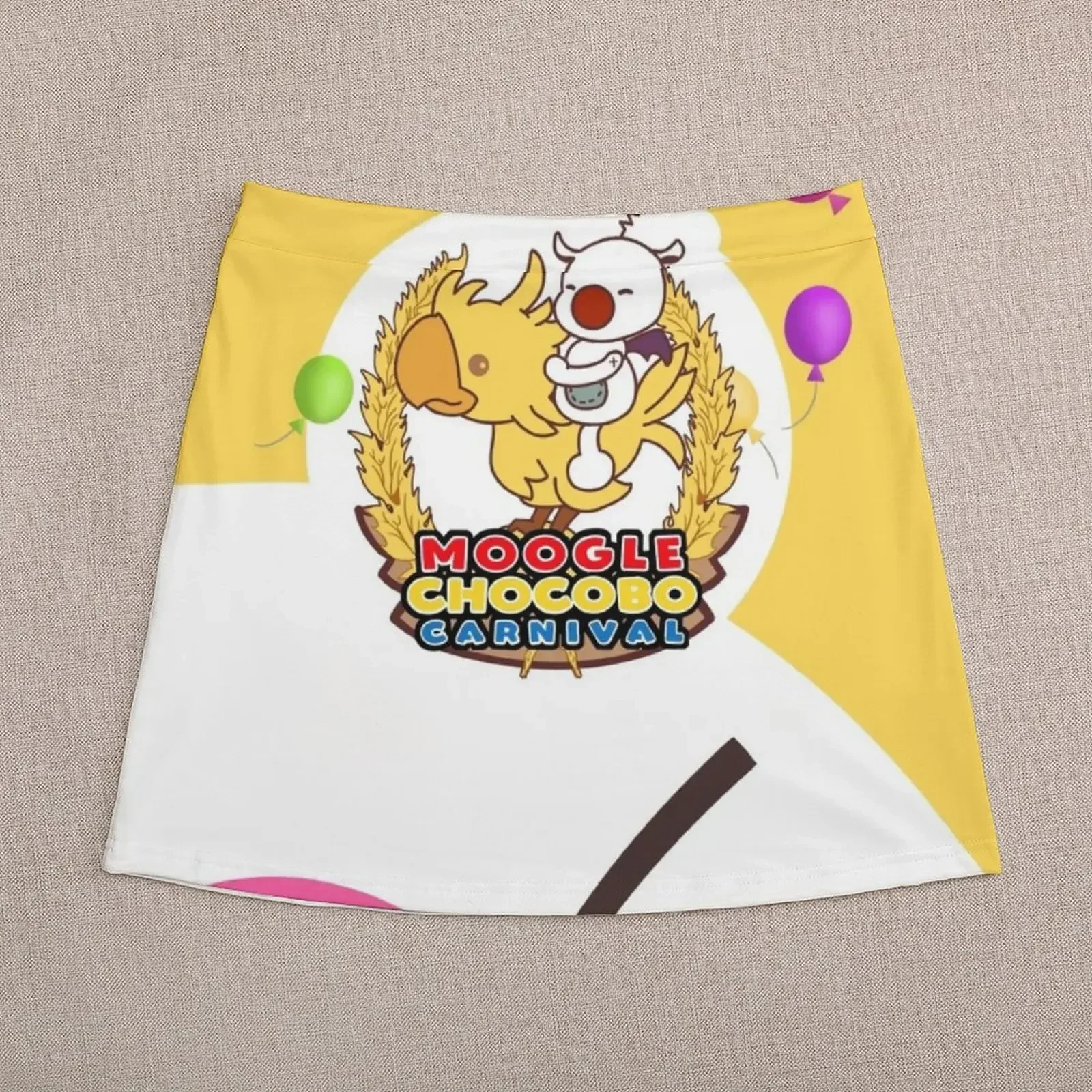 Moogle Chocobo Carnival Mini Skirt fashion korean clothing Short skirts