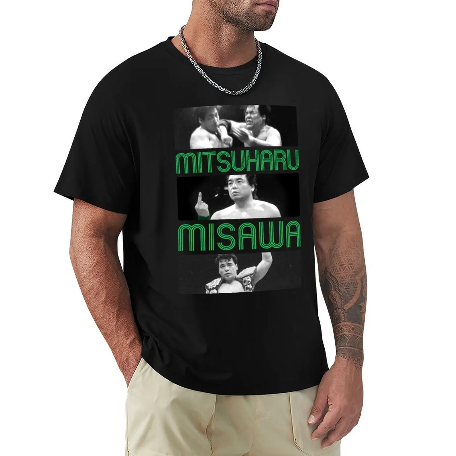 Mitsuharu Misawa T-Shirt Breathable Travel T-Shirt