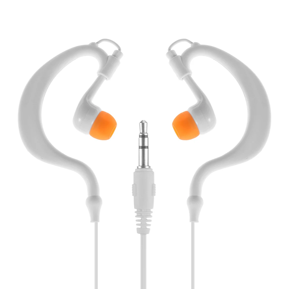 السباحة سماعة IPX8 مقاوم للماء الهاتف مشغل MP3 سماعة ل الغوص الأذن كليب نوع 3.5 مللي متر سماعة رياضية السلكية سماعات موسيقى