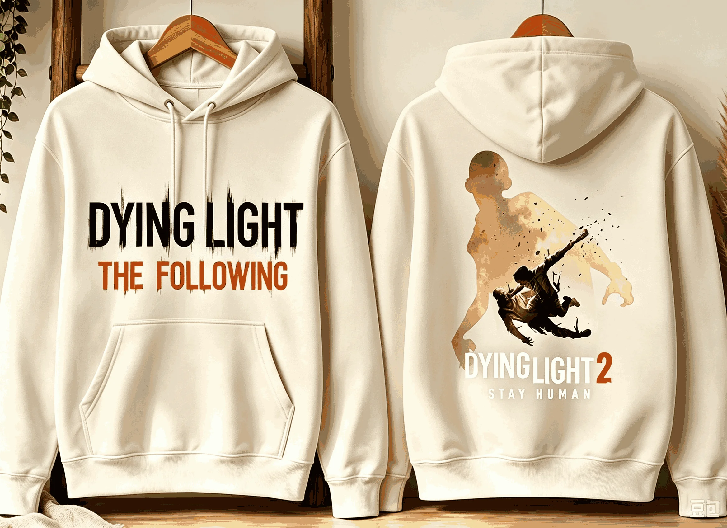 Dying Light Neutral Men's and Women's Fashion Hip Hop Oversized Unisex hoodies sweatshirt Sports Graphic Comfortable Couples top