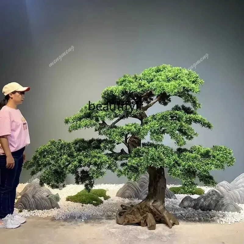 

Simulation of Luo Hansong Green Plant Artificial Tree Interior Landscaping Decoration Ornament New Chinese StyleN