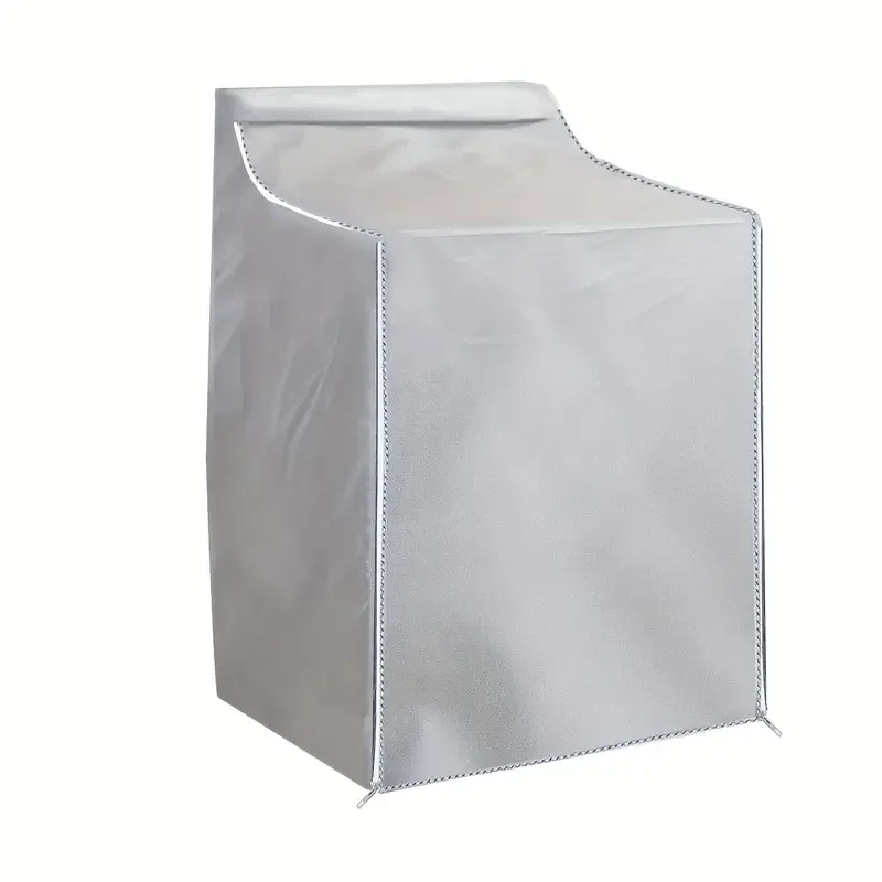 1pc Roller Washing Machine Cover Waterproof Dustproof Sunscreen Protective Sleeve for Top Load Front Open Washing Machines 210D