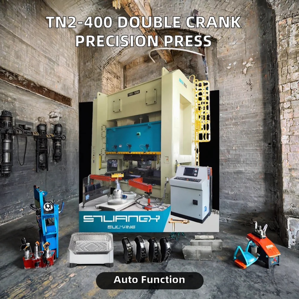 TN2-800 Automatische Präzisionspresse mit doppelter Kurbel, säulenförmig, gerader Motor, mechanische Stromquelle, Lager, Pumpenschlüssel im Lieferumfang enthalten