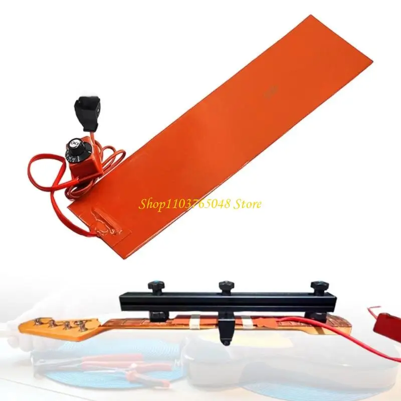 R53E Multifunctional Guitar Side Bending Heat Pad with Controller for Luthiers
