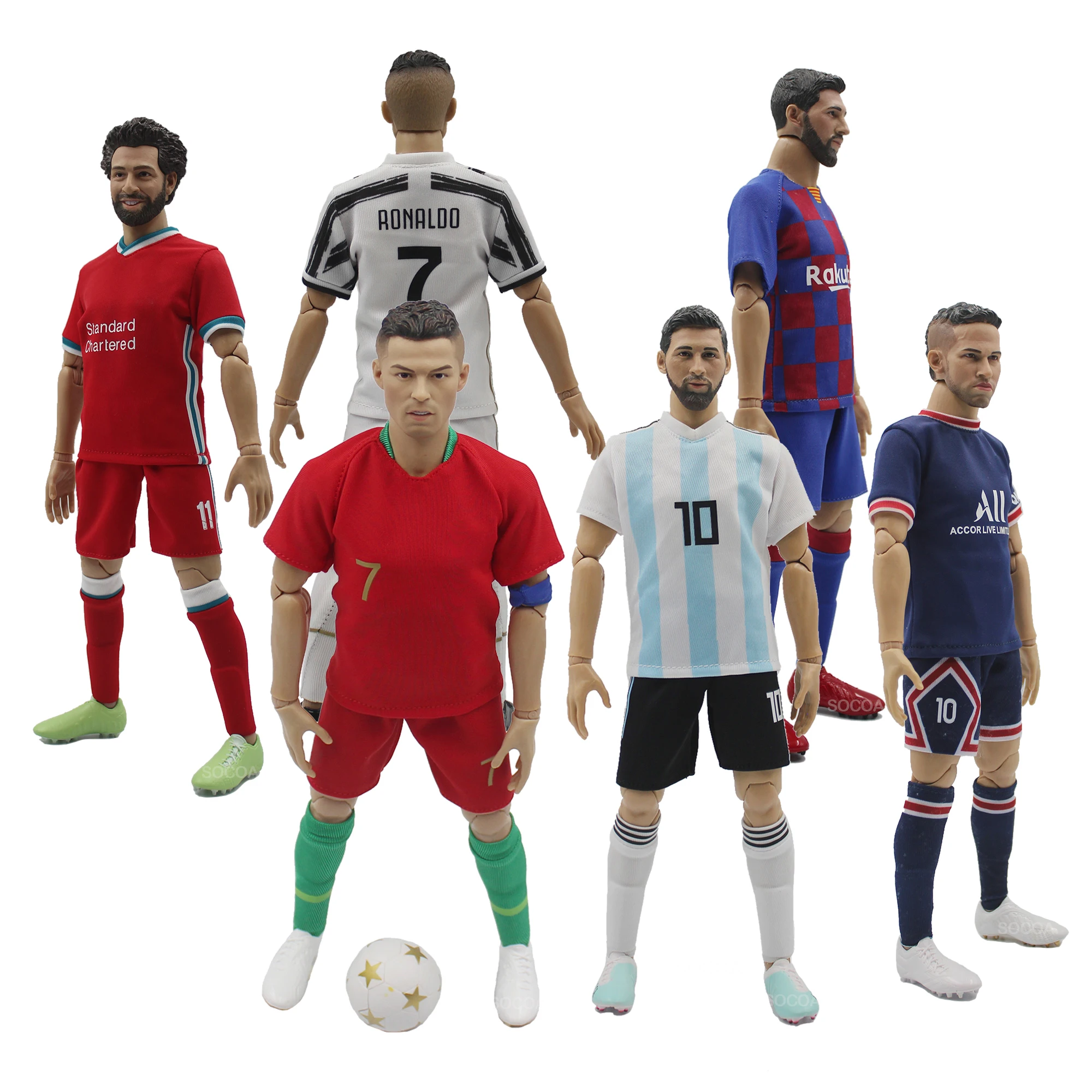 

1:6 Scale Figurine Height 12in&29cm Football Player Action Figure Doll Gifts