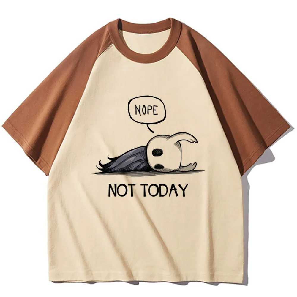 Hollow Knight shirt girl grunge harajuku emo top tees streetwear baddie meme cute manga