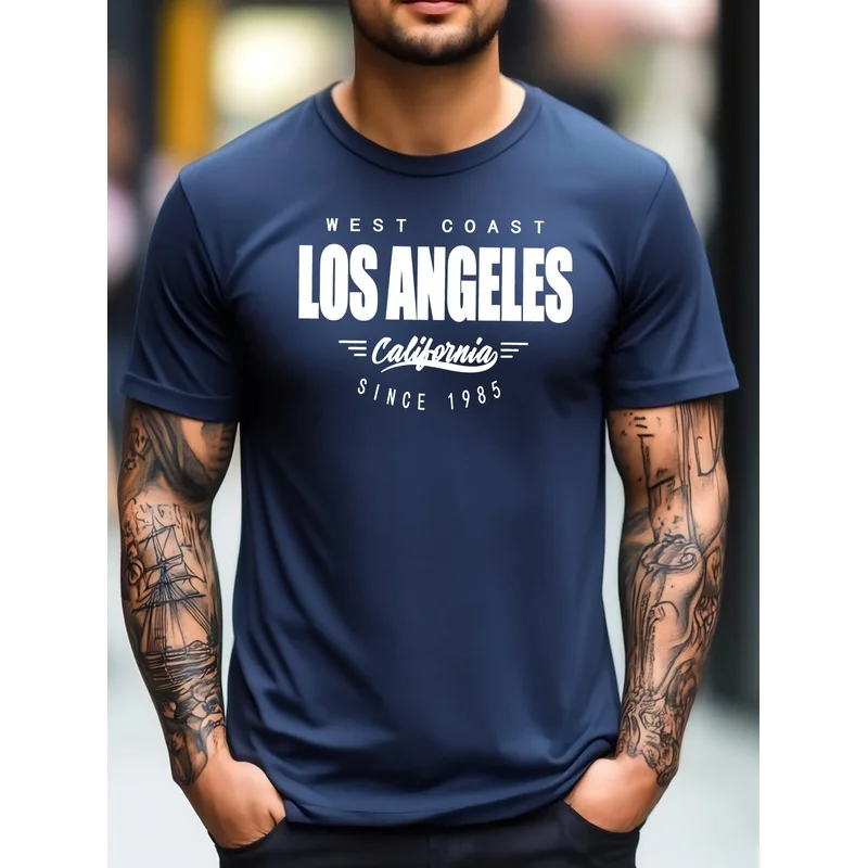 Men's T-shirt, New Men's Summer Short-sleeve 