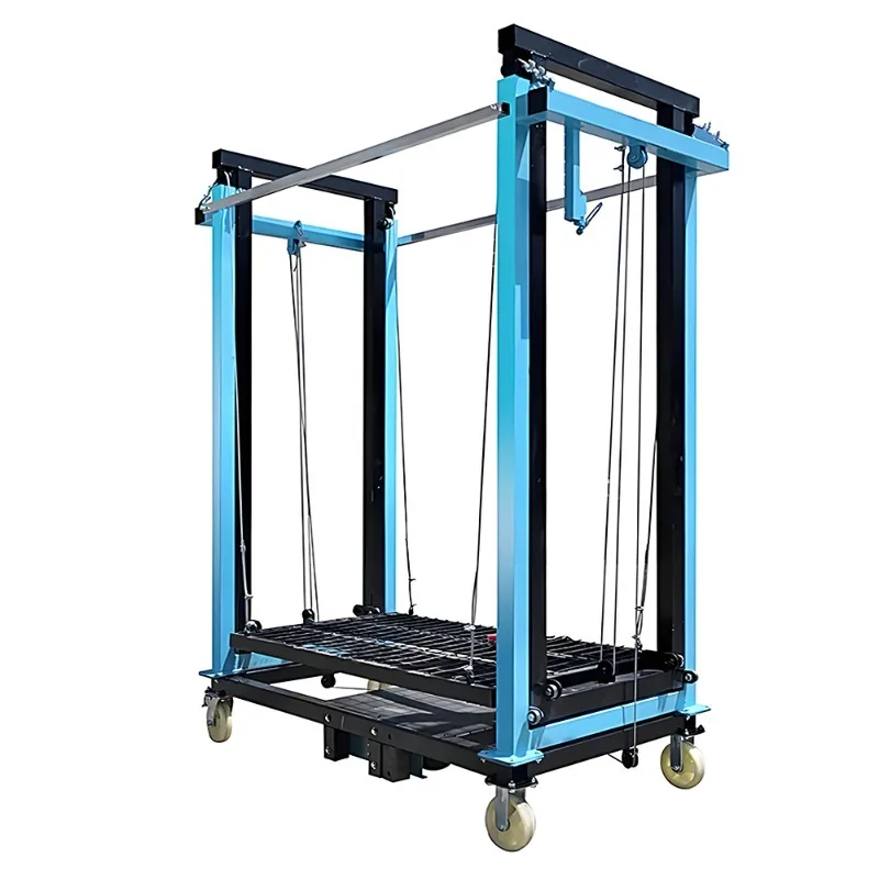 

Electric mobile automatic lifting platform remote control machine indoor and outdoor decoration folding hoist
