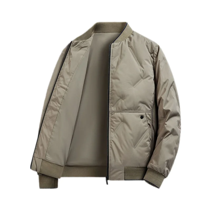 معطف رجالي من القطن الدافئ من Thiened ملابس خارجية كاجوال للشباب، معطف قطني مناسب تمامًا، ملابس يومية من البوليستر F...