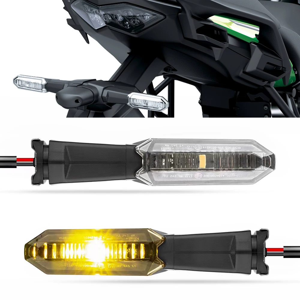 Motorcycle Accessories Indicator Flasher Lamp LED Turn Signal Light For KAWASAKI Z900 Z1000 Z800 Z750 Z650 Z300 Z400 Z125 Z900RS