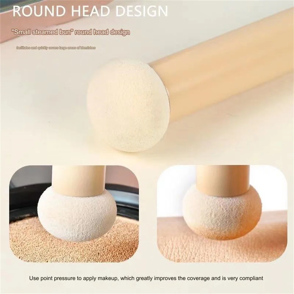 Makeup Brush Round Head Lip Nose Brush Concealer Brush Beauty Cosmetic Lipstick Blending Brush Professional Women Makeup Tools