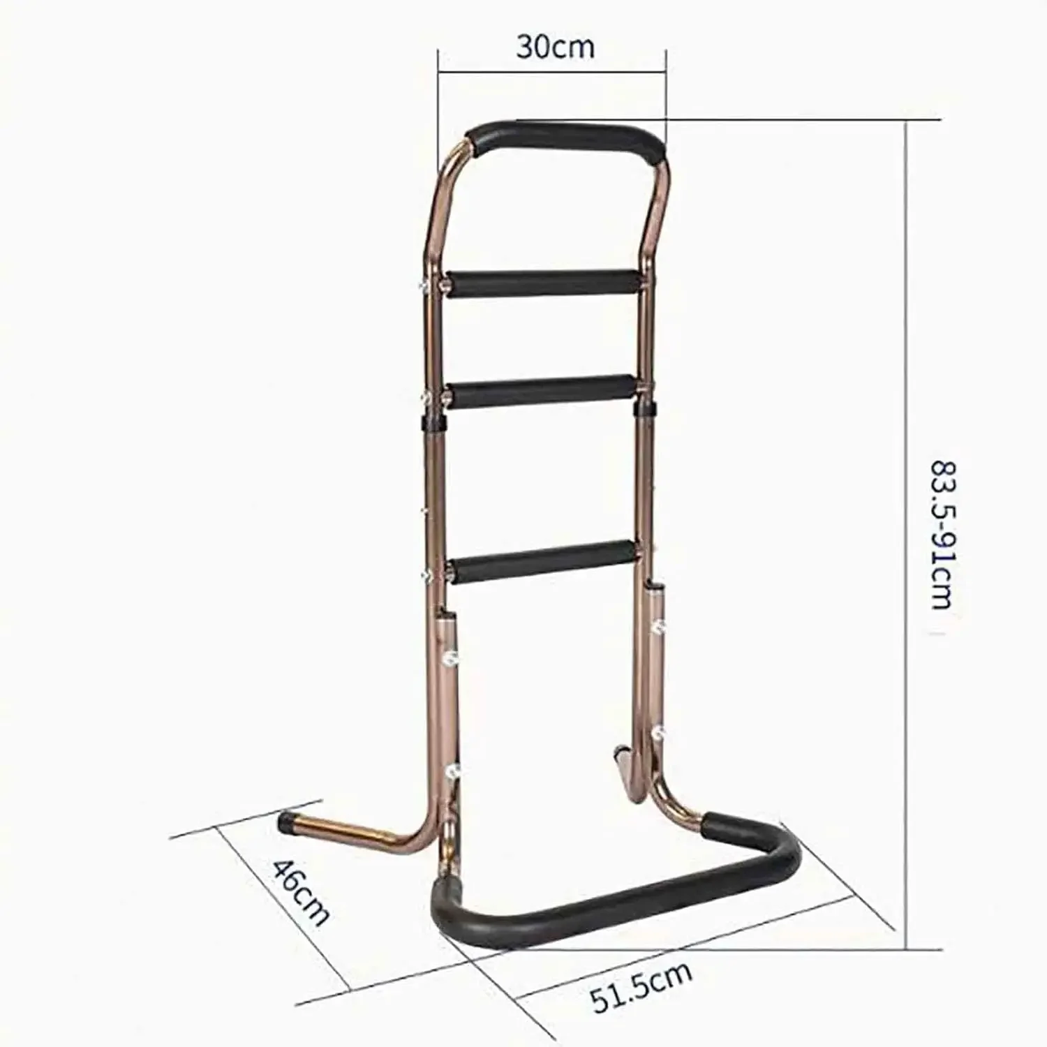 Chair Stand Assist Adjustable Heights Safety Hand Rail, Portable Mobility Aids Stand Assist Mobility & Daily Living Aids for Eld
