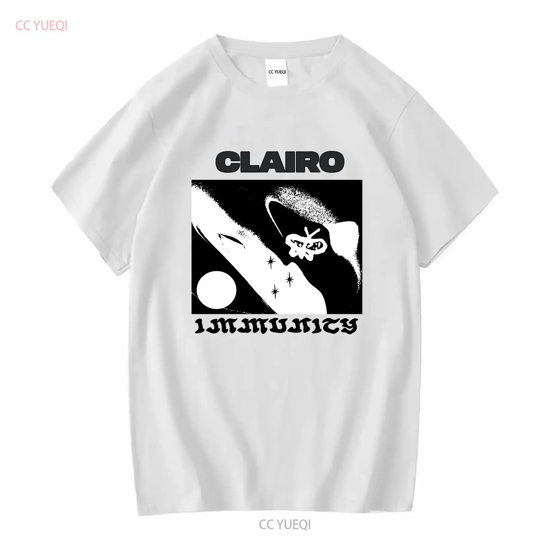 

Clairo Immunity Album Poster T Shirt All Size S To 5XL LL1165 long or short sleeves vintage Washed Casual Versatile Slightly