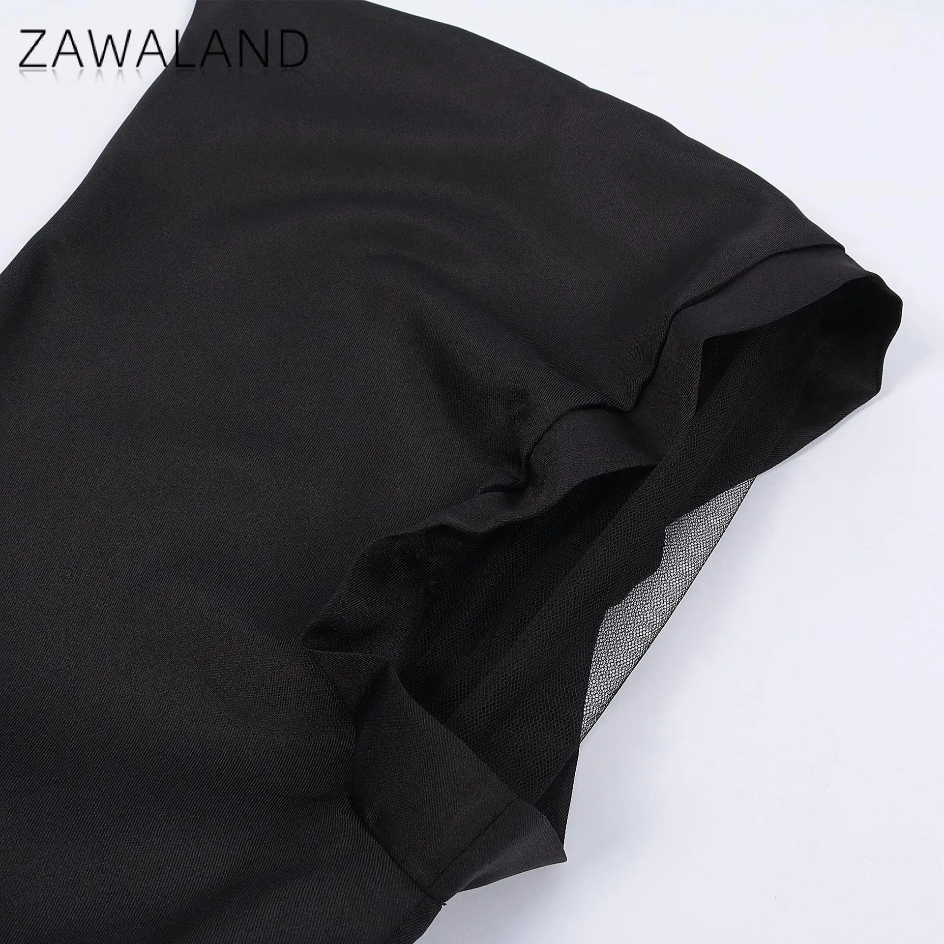 Zawaland Halloween Death Costume Middeleeuwse Grim Reaper Robe Gothic Monnik Cloak met capuchon Cape Zwarte podiumprestatiekleding