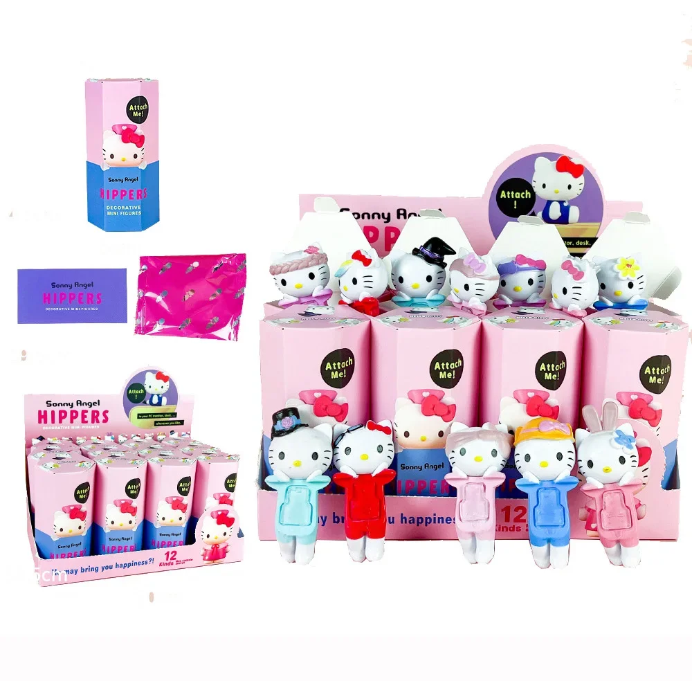 Sonny Angel Candy Station 12 juegos de figuras de Anime caja ciega teléfono decoración del hogar juguetes regalos del Día de San Valentín para niños cumpleaños