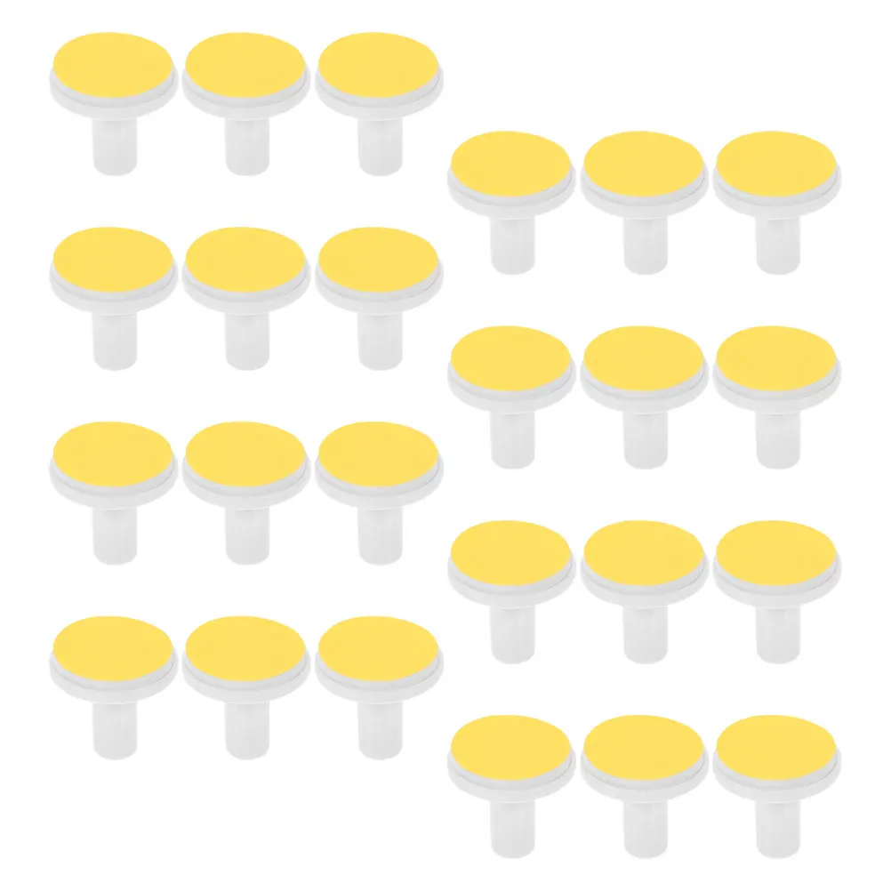 

24 Pcs File Pads Electric Grinder Heads Replacement Durable Yellow Tools Adult Nail Nail Tool Trimming Accessories
