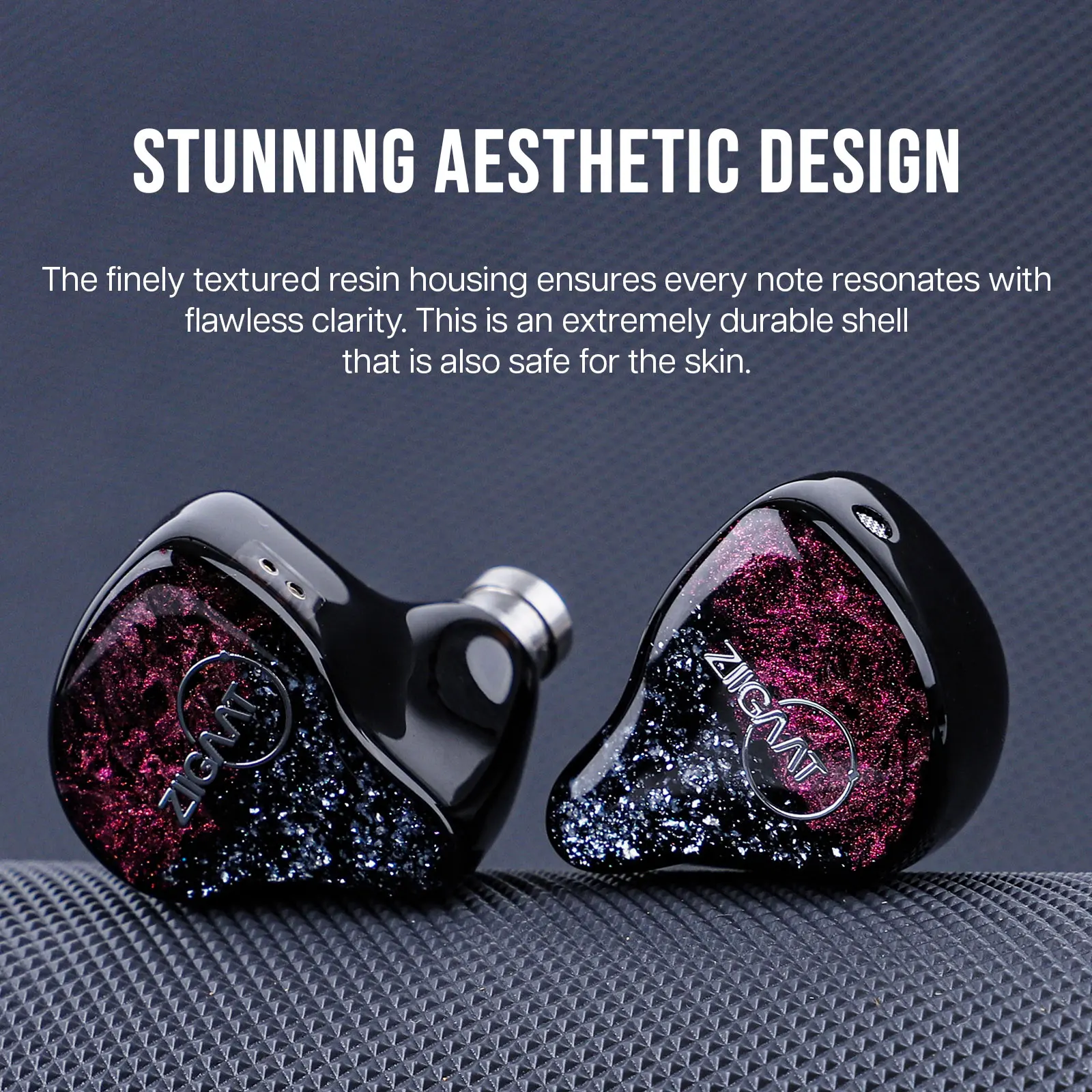 Linsoul ZiiGaat Odyssey 1DD+3BA Hybrid In–Ear Monitor Hifi 