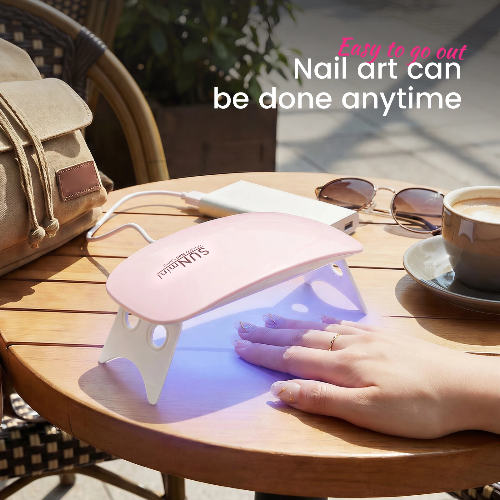 UV Nail Polish Lamp Nail Dryer Desk Drying Nail Lamp Tool Gel Polish Curing Light LED Light Home DIY Nail Art Tools Accessories view 2