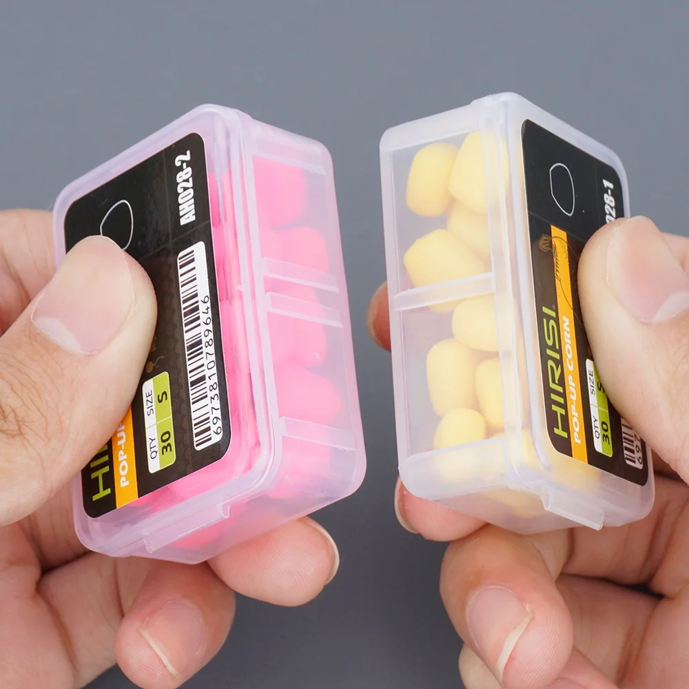 Hirisi 30/60 Piece Pop-Up Corn Carp Fishing Bait Soft Artificial Carp Baits Corn Fishing Lures Fishing Accessories AH028 image 6