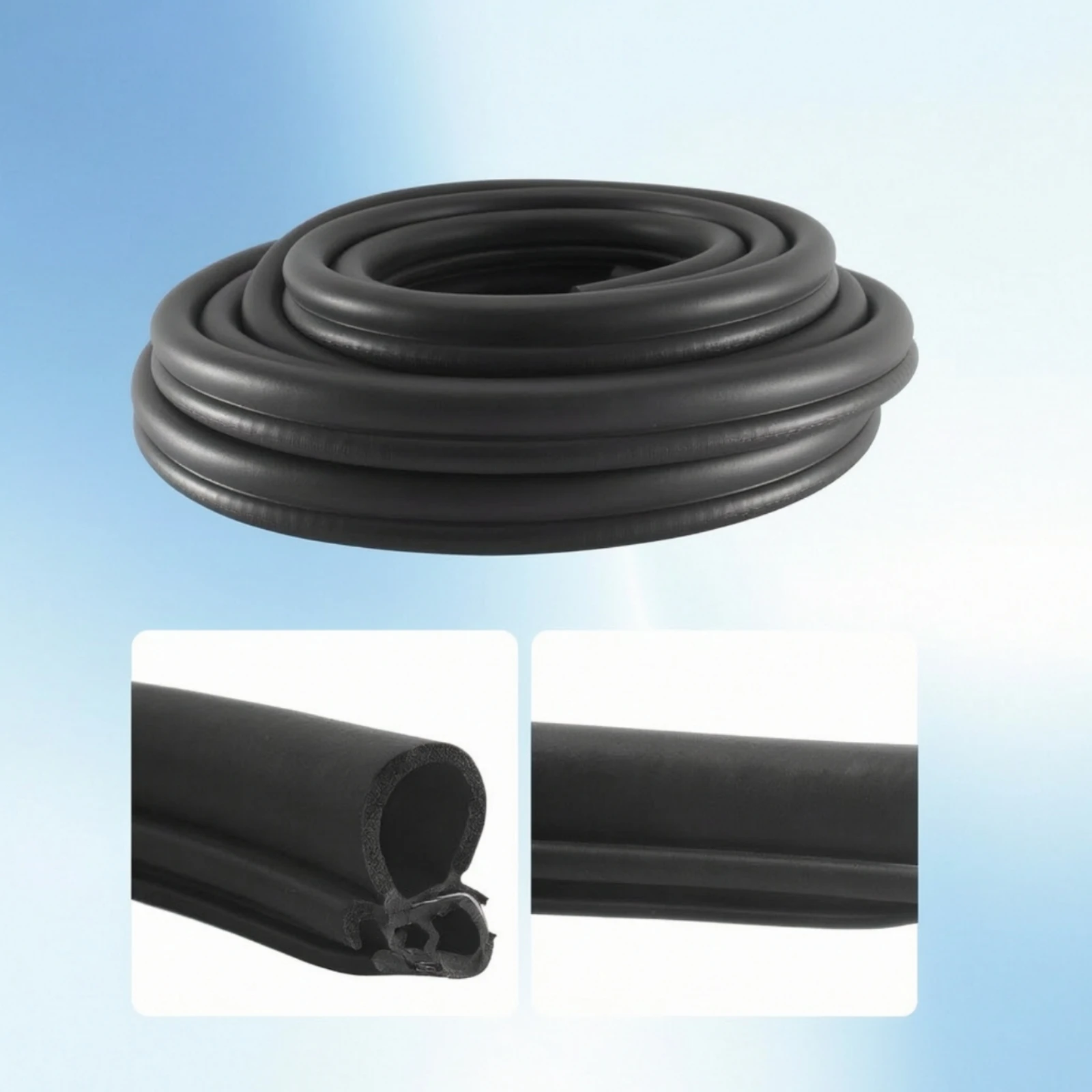 Tailgate Seal Weatherproof Hatch Weather Seal Weatherstrip Dustproof Gasket Compressible for Car Owners