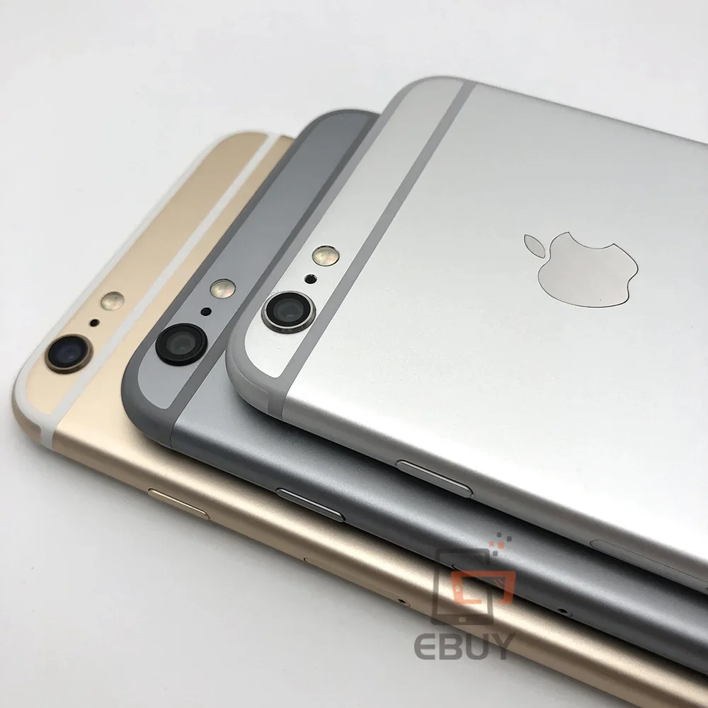 هاتف Apple iPhone 6 Plus 6P 3G 4G الأصلي المحمول 5.5 "16/64/128GB ROM ثنائي النواة IOS 8MP بصمة الإصبع غير مقفلة الهاتف المحمول