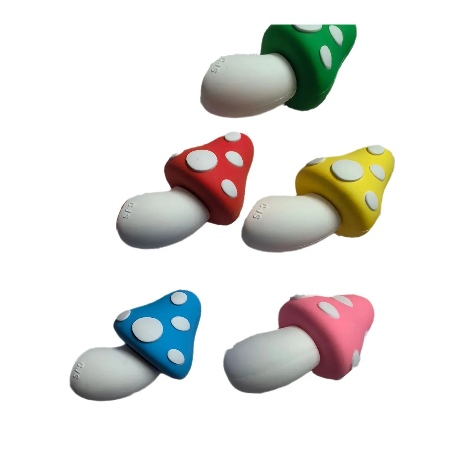 Game Super Mario Creative Mushroom Car Pendant Ornament Accessories 3D Stickers Kawaii Children's Hobby Toys Kids Charm Gifts