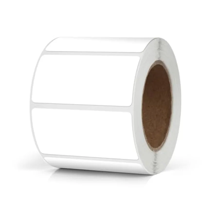 

Rectangle Stickers 2 x 1 Inch Color Coding Labels Vinyl Roll Self-Adhesive Waterproof Removable 500 PCS