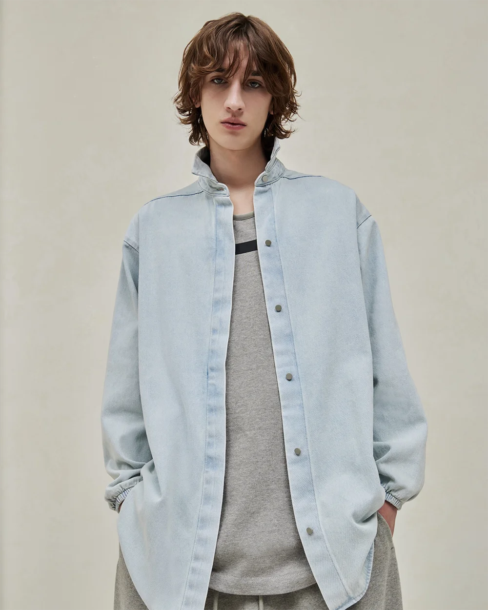 Autumn Winter New Collection Hip hop Denim Jacket Best Quality Denim Shirt Jacket Button Jackets Men Fashion Oversize Streetwear