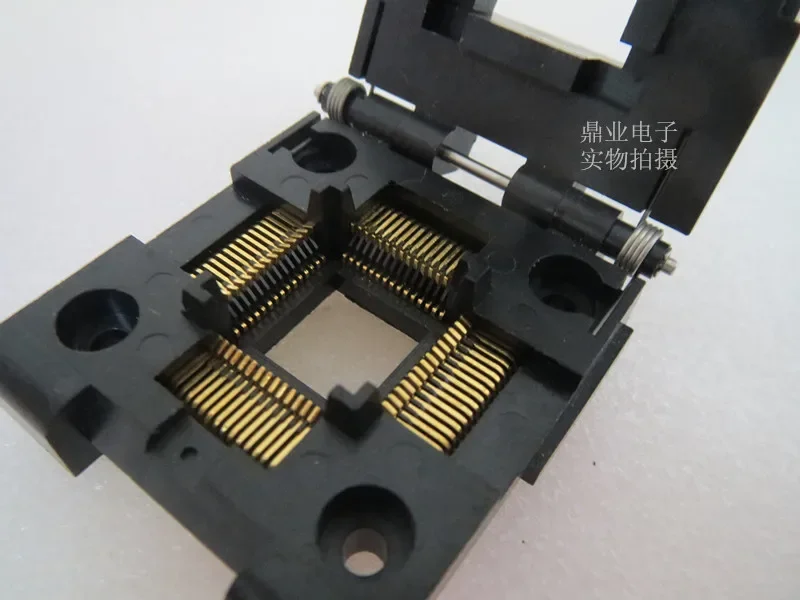 

IC51-0604-468 QFP60 Burn-in Socket gold plating IC testing seat Test Socket test bench