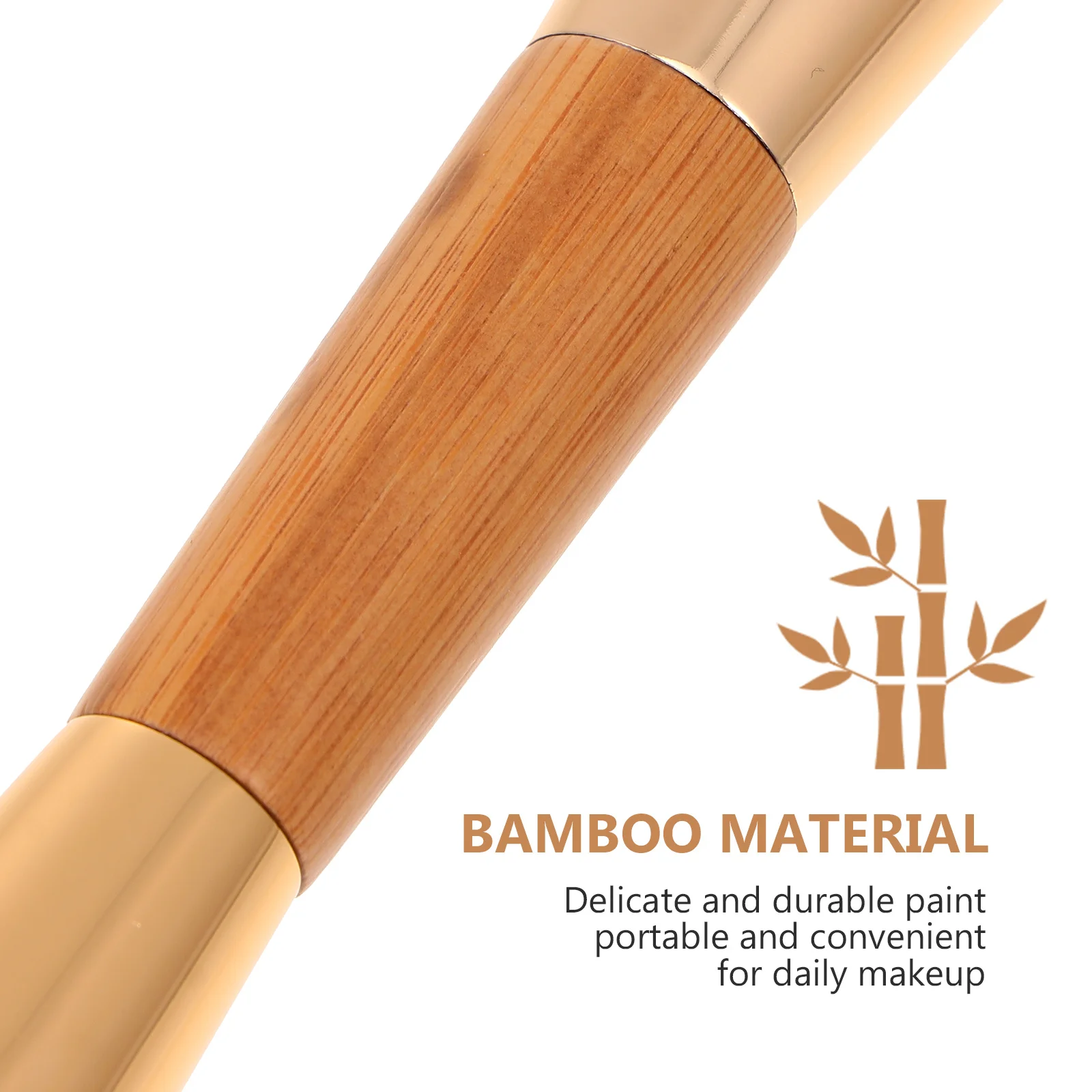 2pcs Dual Ended Blush High-Density Soft Nylon Makeup Tool For Foundation Powder Blending Brush Multipurpose Face Powder