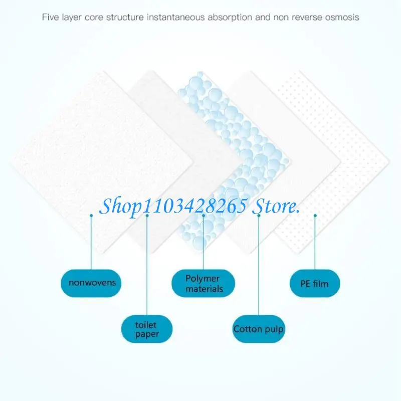 100pcs/팩 어머니를위한 100pcs/pack 일회용 간호 패드 고 흡수성 소프트 및 통기성 모유 수유 우유 보호 패드 G2TE