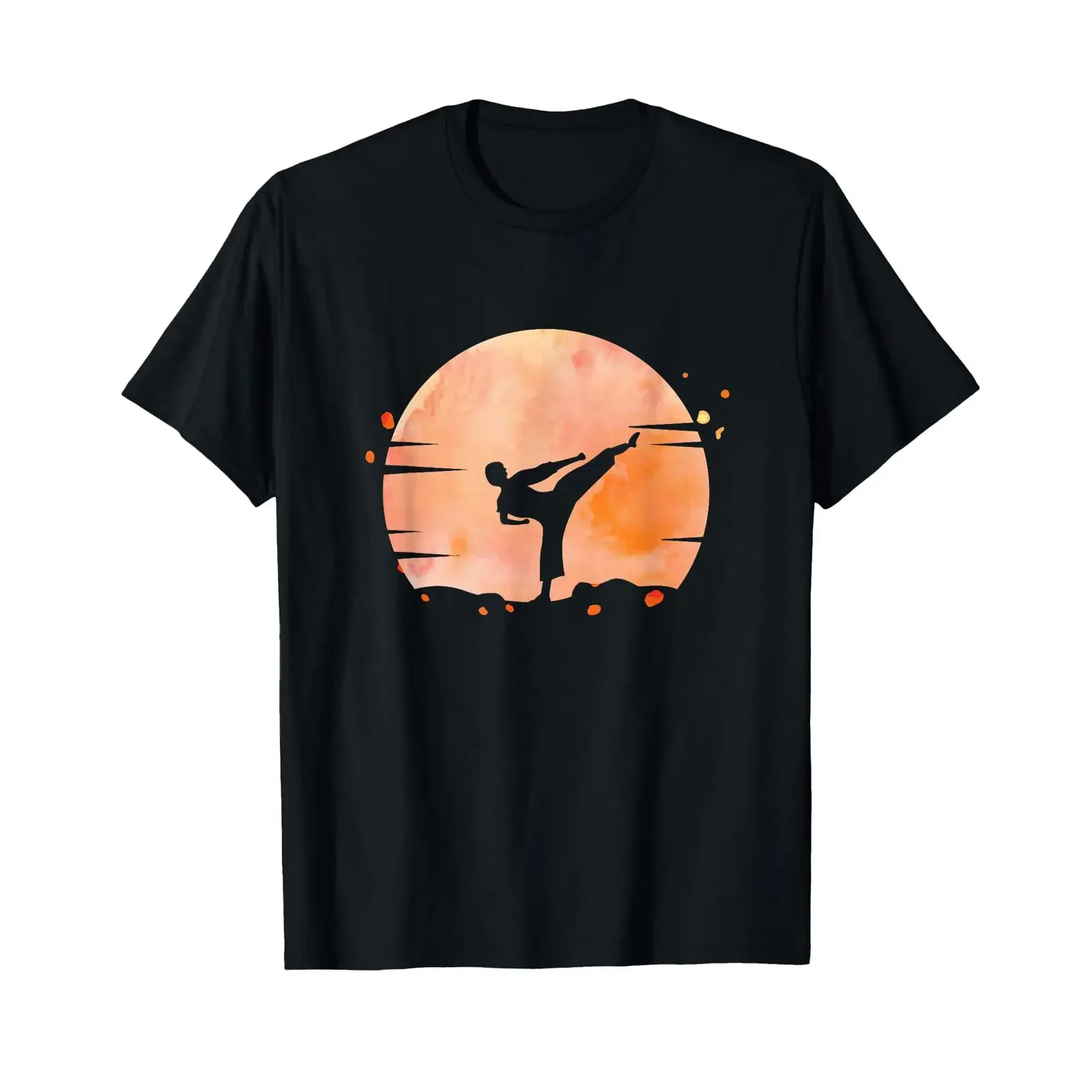 Kung Fu Karate Kampfkunst Geschenk Kampfsport Kämpfer T Shirt vintage Washed Soft streetwear fashion Unisex Stretched Versatile