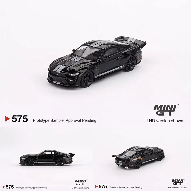 

MINIGT 575 In Stock 1:64 Shelby GT500 Dragon Snake Black Diecast Diorama Car Model Toys