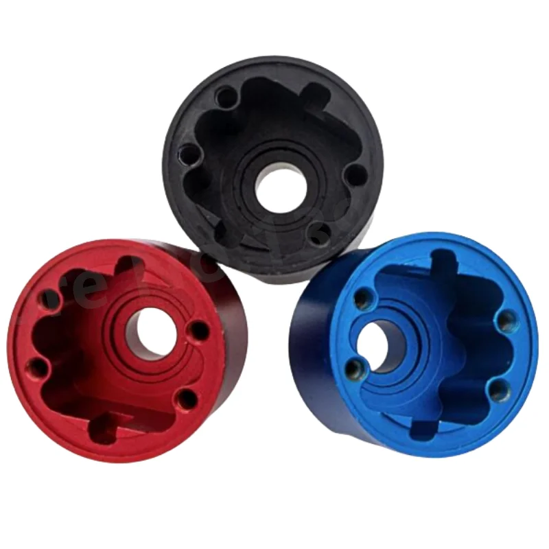 Metallo Anteriore Posteriore Differenziale Caso Per Traxxas Slash 4X4 VXL Stampede Rustler Remo Hobby 1/10 RC Auto Parti di Aggiornamento