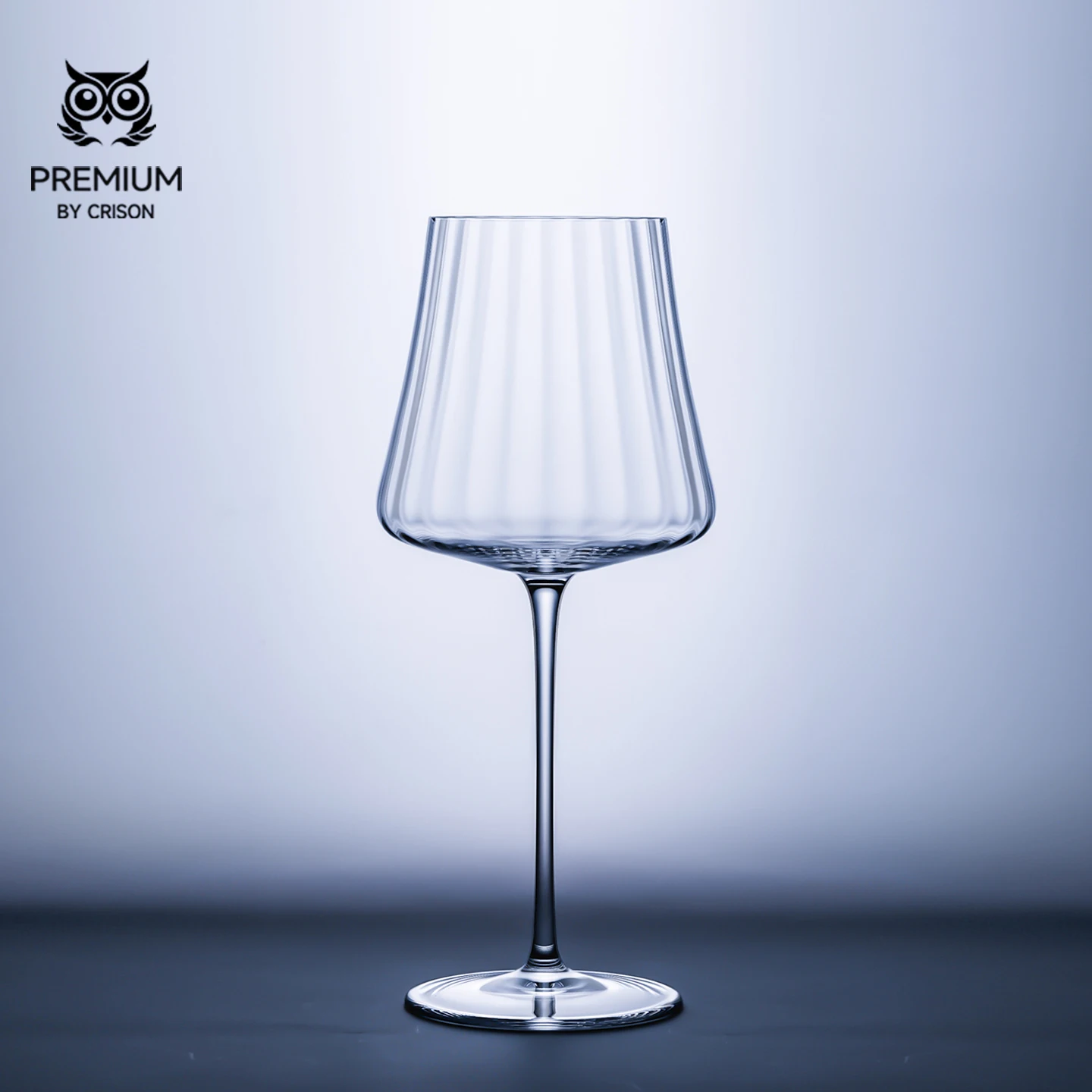CRISON serie de alta gama cristal raya copa de vino tinto vidrio europeo de patas altas Cabernet Sauvignon Bordeaux vidrio