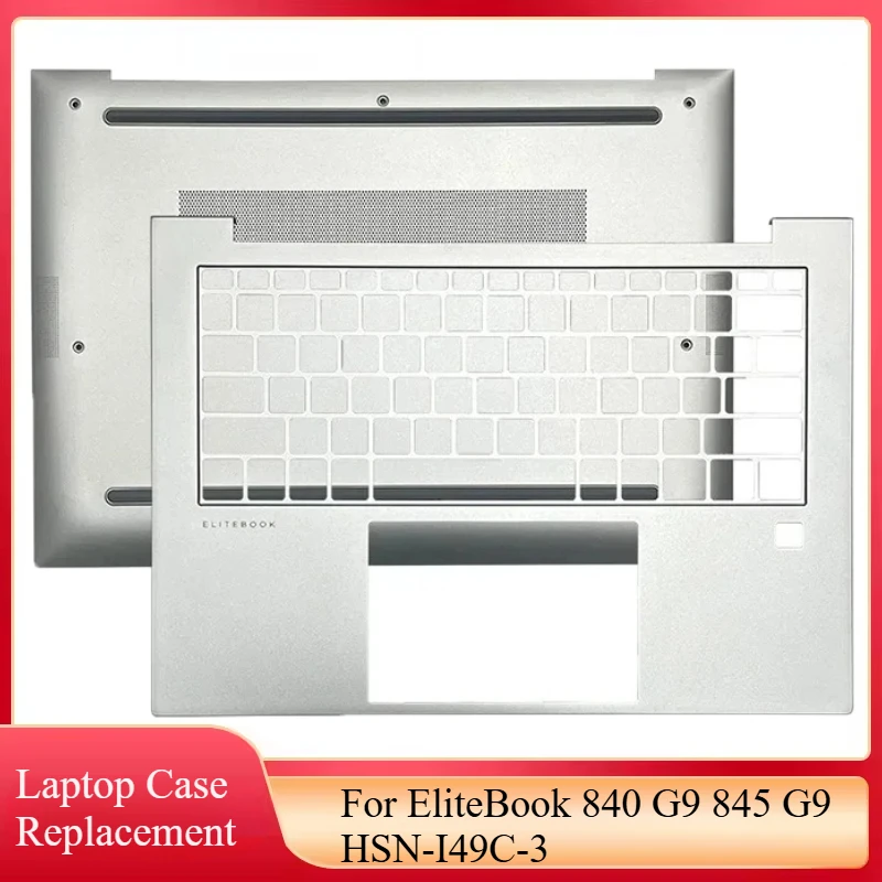 

Original New Case For HP EliteBook 840 G9 845 G9 HSN-I49C-3 Palmrest Upper Case Top Cover Bottom Base Lower Case Silver Shell