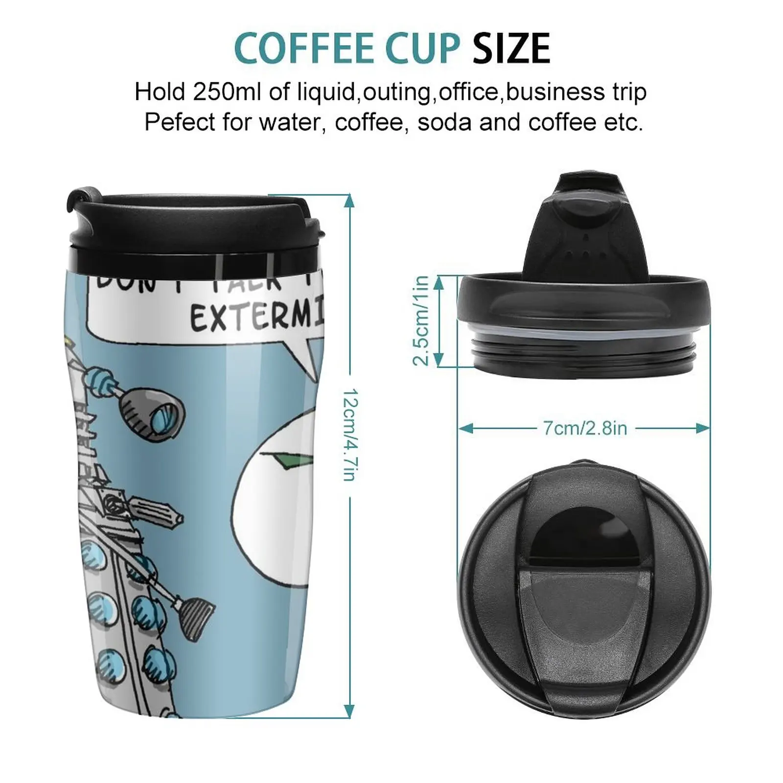 New Marvin meets Who? Travel Coffee Mug Elegant Coffee Pretty Coffee Cup Coffee Accessories